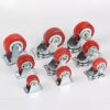 BÁNH XE NHỰA ĐỎ – NHIỀU KÍCH THƯỚC TỪ 25MM ĐẾN 75MM