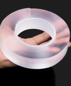 Băng Keo Hai Mặt Nano Trong Suốt Chống Nước Không Để Lại Dấu Vết Cho Nhà Bếp Nhà Tắm
