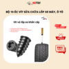 Bộ 20 Ốc Vít Sửa Chữa Lốp Xe Hơi, Xe Máy Chuyên Dụng - Vít Vá Lốp Không Săm