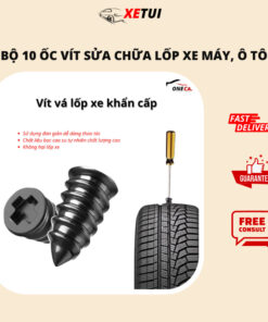 Bộ 20 Ốc Vít Sửa Chữa Lốp Xe Hơi, Xe Máy Chuyên Dụng – Vít Vá Lốp Không Săm
