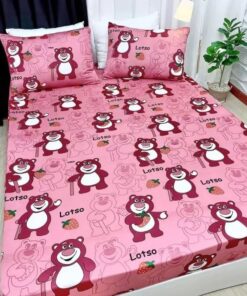 Bộ 3 món ga gối poly cotton m6. m8. hàng loại 1 được chọn màu