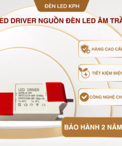 Bộ Nguồn Driver LED Đa Năng – Cho Đèn Âm Trần, Đèn Panel, Led Dây Nguồn Đèn Tenta 3 Chân Hàng Chất Lượng