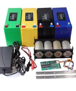 Bộ khung pin xe đạp điện kèm cell pin – sản phẩm hỗ trợ DIY năng lượng, đã lắp sẵn bảo vệ an toàn 32650