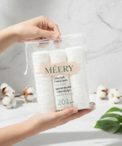 Bông Tẩy Trang MÉERY Chính Hãng, Bông Tẩy Trang Meery 205 Miếng 100% Cotton Pads