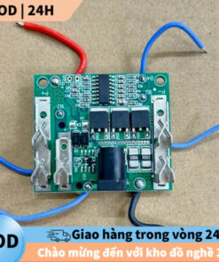 [COD] Mạch điều khiển sạc xả 21V thông minh, thiết kế 3 MOSFET tự ngắt, tương thích pin 5S 10 cell, dễ lắp đặt.
