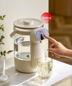 Chiếc này 3L lận ngon - bổ - rẻ Bình đun nước khử clo, giữ nhiệt giữ ấm suốt cả ngày.