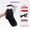 [Combo 10] Tất Vớ Nam Nữ Cổ Cao Trơn UPPERYOU Êm Ái Dày Dặn Thoáng Khí - VSF4001/VSF3001