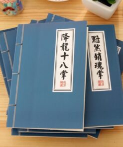Combo 5 cuôn Sổ tay kiếm hiệp, sổ bí kíp võ công cổ trang kungfu tập cầm tay ghi chép ghi chú