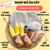 Combo Bánh Tráng Phơi Sương Muối Tép Hành Phi + Hủ Bơ Lớn (250g bánh) [ ăn văt shop đô]