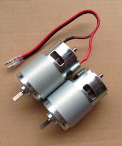 D Trục 775 Động Cơ Trục Phẳng Cạnh Trục DC Động Cơ Mô-men Xoắn Cao Điều Khiển Từ Xa Thuyền Điện Động Cơ Đôi Bi Mang