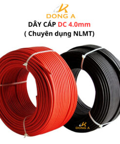 Dây cáp điện năng lượng mặt trời DC 4.0mm cáp quang điện một chiều chất lượng cao LEADER