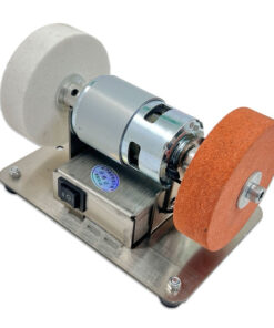 Đế inox Máy mài dao kéo mini, Máy mài đá 2 đầu đa năng dùng điện 220v