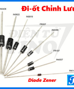 Diode Chỉnh Lưu 1N4007 1N5408 5399 5822 5819 FR207 107 Đi-ốt Zenner 1N4148 1N4733A 39A 42A 44A 49A BZX55C5V1 Cầu KBP206