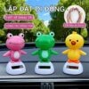 Đồ Chơi Ếch Lắc Đầu Năng Lượng Mặt Trời | Đồ Trang Trí Ô Tô Dễ Thương