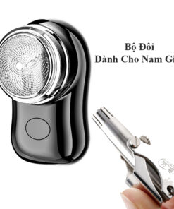 [FREESHIP]Combo 2 Một Máy Cạo Râu Nam Mini Bỏ Túi Sạc Pin,Một Dụng cụ cắt tỉa lông mũi tiện lợi Skmei