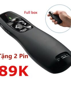 [Freeship] Bút trình chiếu powerpoint chỉ Lazer thuyết trình chiếu Slide không dây 2.4Ghz điều khiển từ xa mẫu R400