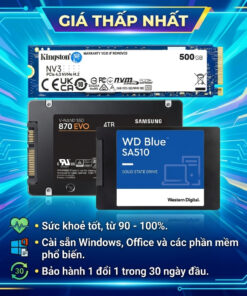 [GIÁ THẤP NHẤT] SSD 120 - 128 - 240- 250 - 256 - 480 - 512GB - SATA sức khoẻ tốt trên 90%.