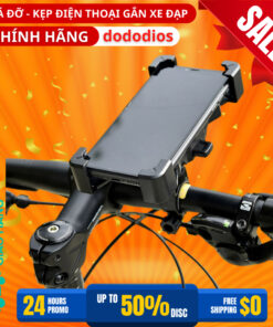 Giá Đỡ Điện Thoại Xoay 360 Độ Gắn Tay Lái Xe Đạp Thể Thao Kẹp Điện Thoại Hàng Chính Hãng Dododios, Đèn Xe Đạp Siêu Sáng