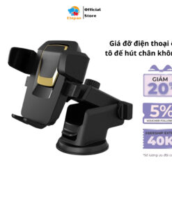 Giá đỡ điện thoại trên ô tô ELEPAN giá kẹp điện thoại ô tô hút chân không gắn taplo, bàn làm việc cao cấp #Đế VB