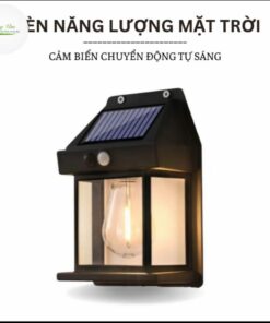 HOT Đèn led năng lượng mặt trời đèn ngoài trời treo tường trang trí sân vườn - Đèn led cảm biến chuyển động siêu sáng,