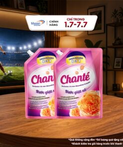 [Hannah - Masan] Combo 2 Túi Nước Giặt Xả Chanté Cao Cấp 8 Trong 1