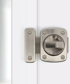 [Hỏa Tốc HCM] Chốt cửa vặn xoay màu inox lớn nhỏ