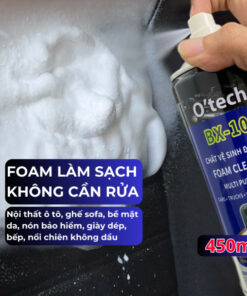 [Hoả Tốc] Xịt bọt vệ sinh đa năng nội thất ô tô, ghế, sofa, giày foam cleaner O'tech BX-10