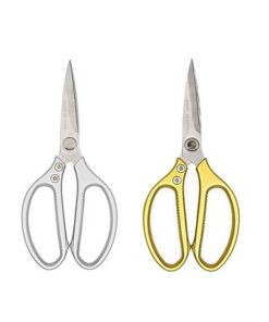 Kéo Cắt Thực Phẩm Nhà Bếp, Kéo Cắt Đa Năng Kapusi Nhật Bản Siêu Sắc Bén Siêu Bền Chất Liệu Thép Cao Cấp Không Gỉ