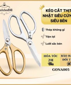 Kéo nhà bếp Nhật - GONA - Kéo cắt thịt nội địa nhật đa năng siêu chắc GONA005
