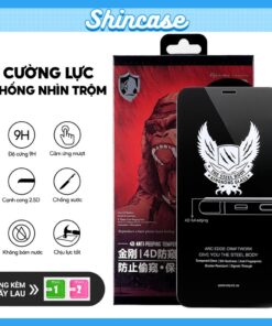 Kính Cường Lực iPhone KK 4D Chống Nhìn Trộm Full Màn – iP 6/6s/7/8/Plus/X/XS/XR/11/12/13/14/15/16/17/Pro/Max/Air