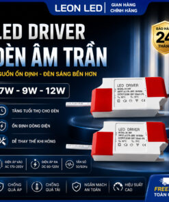 Led Driver Nguồn Đèn Led Âm Trần | Nguồn Tăng Phô 7W - 9W - 12W | Chấn Lưu Đèn Âm Trần