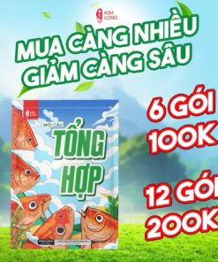 (MUA 5 TẶNG 1)Mồi Câu Kim Long Tổng Hợp 250g Câu Cá Chép, Trắm, Trôi, Rô Phi Dịch Vụ, Tự Nhiên