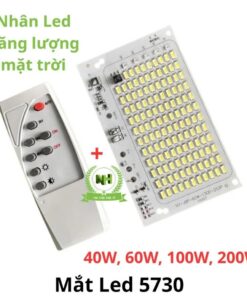 Mạch đèn Led năng lượng mặt trời 40W 60W 100W 200W Chip Led 5730 kèm khiển