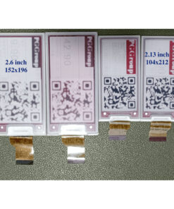 Màn hình mực E-ink eink epage 2.13 inch 2.6 inch có code mẫu 3 màu đã qua sử dụng