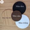Mặt bàn trà tròn - Đường kính 30cm, 40cm nội thất Mộc Thôn - Gỗ MDF cao cấp nhập khẩu Thái Lan LK021