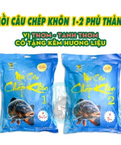 Mồi Câu Chép Khôn 1-2 Phú Thành 500g Tặng Hương Liệu Bên Trong Gói Mồi Câu Chép Tự Nhiên Dịch Vụ Siêu Nhạy