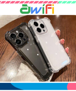 Ốp lưng iphone TPU Silicon Bảo Vệ Bốn Góc Trong Siêu Chống Sốc 6plus/7plus/8plus/x/xs/11/12/13/14/15/16/17/pro/max U4-13