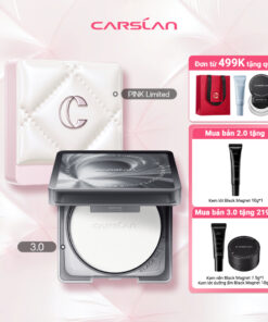 Phấn Nén kiềm dầu Carslan Black Magnet Soft Mist 24h Phấn Phủ trang điểm Mềm Mại Lâu Trôi 8g
