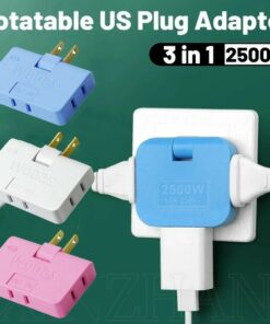 Phích cắm chuyển đổi 3 trong 1 có thể xoay tiện dụng