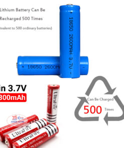 Pin 18650 3v7, 4v2 Lớn (Xanh, Đỏ) Đầu Nhọn, Đầu Bằng và Pin sạc 3v7 18650 DP 2.000mah. LKP
