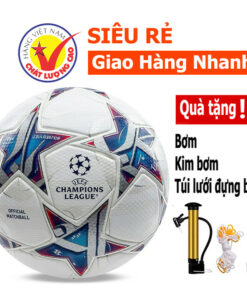 Quả bóng đá tiêu chuẩn Loại 3 lớp Banh da số 5 BÓNG ĐÁ SỐ 5 DA CAO CẤP SIÊU PHẨM MỚI