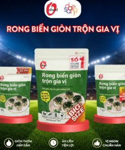 Rong biển giòn trộn gia vị O’food – Vị ngọt vừa ăn, trộn cơm cháo tiện lợi, ngon miệng, đồ ăn vặt ngon