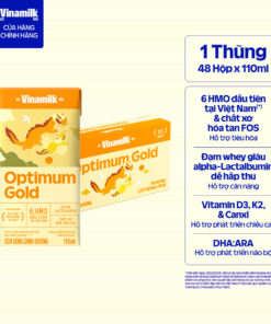 Thùng 48 hộp Sữa pha sẵn Vinamilk Optimum Gold 110ml