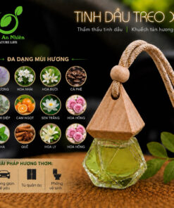 Tinh Dầu Treo Xe Ôtô, Tủ Quần Áo, Treo Thơm Phòng Mộc An Nhiên – 21 mùi hương