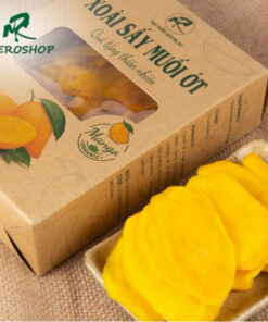 Xoài sấy dẻo Mẹ Rô. Có hồ sơ công bố, xuất hóa đơn công ty đầy đủ