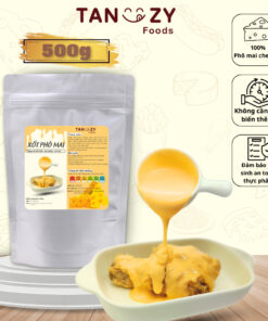 Xốt Phô Mai Tanzy Foods 500g chấm gà rán đồ chiên , mì trộn , hải sản , đồ nướng , BBQ