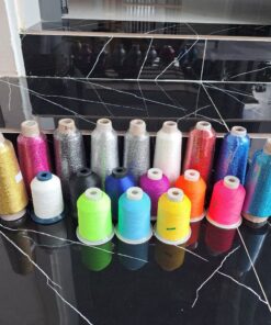 chỉ đi khoen và trang trí cần câu cá 50 mét/1 màu