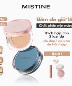 cushion Mistine Kem nền Cầu vồng Xiêm La Phấn mịn mềm mại 13g*2/13g