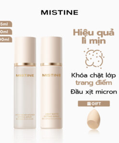 xịt khoá makeup Mistine xịt khoá nền 100ml/30ml/25ml Hiệu quả lì mịn