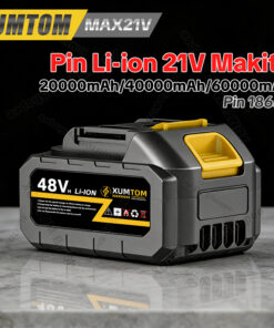 【RẺ NHẤT】Pin được máy 18-21V | Cell 18650 Mạch chịu tải lớn 33-60mm 20000-60000mAh | Dòng xả 10-15C | CE ROHS